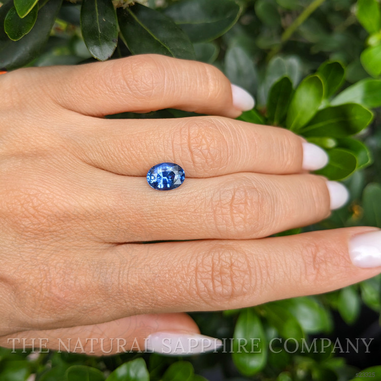 2.04 Ct. Blue Sapphire from Ceylon (Sri Lanka)