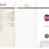 3.27 Ct. Pink Sapphire from Ceylon (Sri Lanka) Scan Report