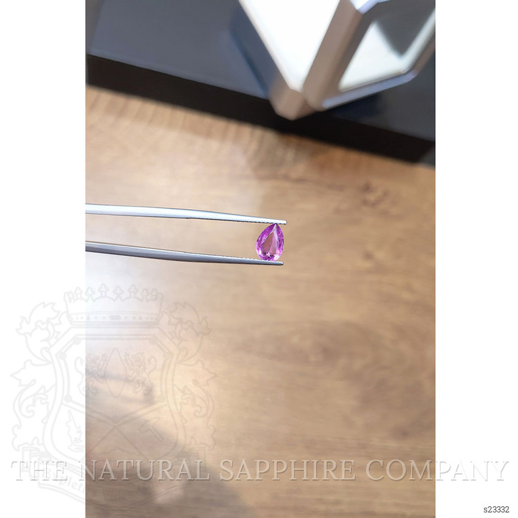 0.99 Ct. Purple Sapphire from Ceylon (Sri Lanka)