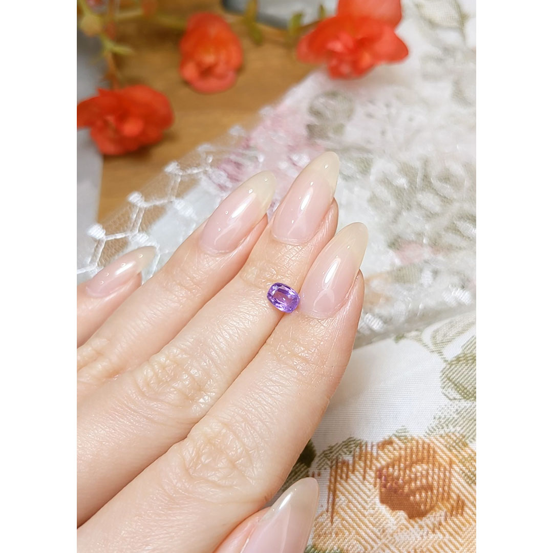 Loose Color Change Sapphire - Cushion 0.81 Ct. - #S23333 | The