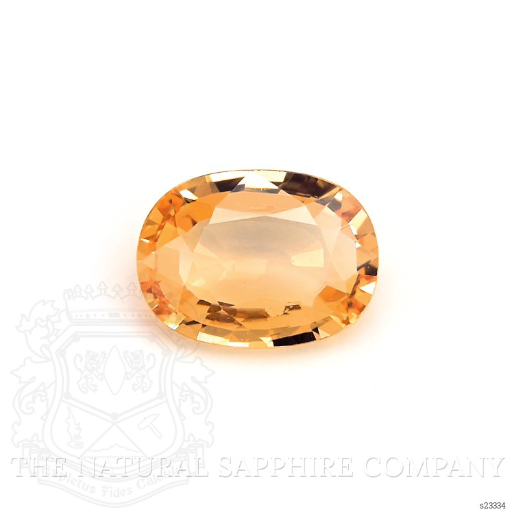 1.27 Ct. Peach Sapphire from Madagascar