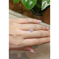 1.37 Ct. Pink Sapphire from Madagascar Life Style