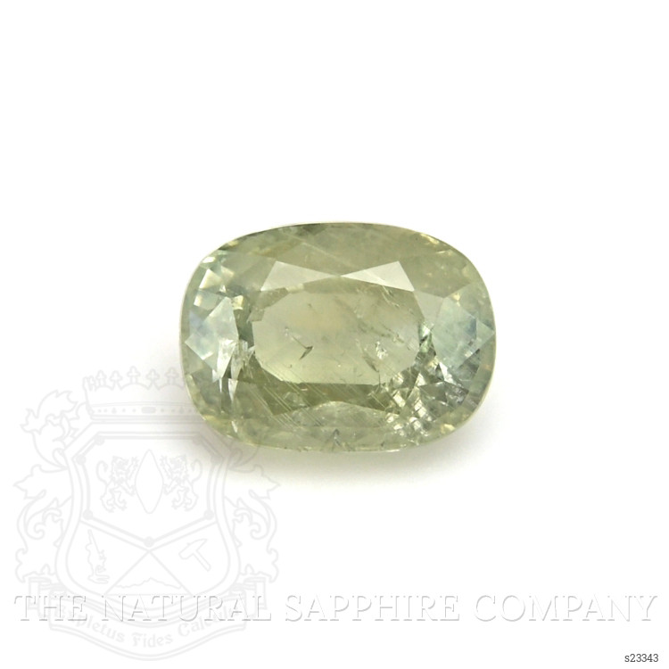 2.19 Ct. Yellowish Green Sapphire from Ceylon (Sri Lanka)