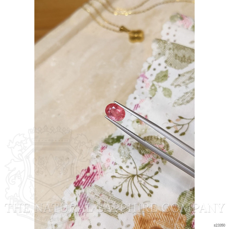 3.00 Ct. Reddish Orange Sapphire from Ceylon (Sri Lanka)