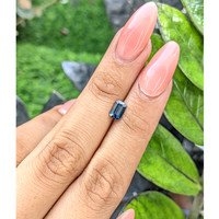 1.02 Ct. Bluish Green Sapphire from Africa Life Style