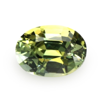 1.25 Ct. Yellowish Green Sapphire from Madagascar Video
