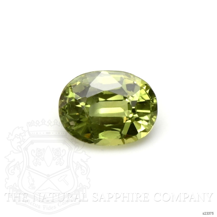 1.46 Ct. Yellowish Green Sapphire from Australia