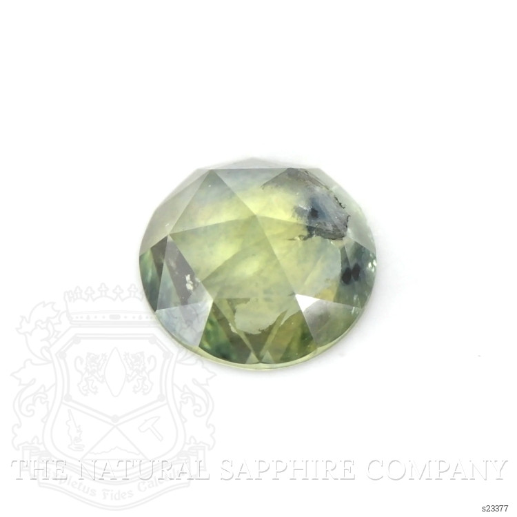 0.54 Ct. Green Sapphire from Montana