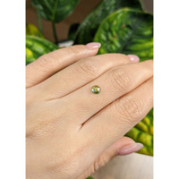 0.54 Ct. Green Sapphire from Montana Life Style