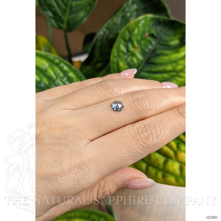 0.94 Ct. Blue Sapphire from Montana