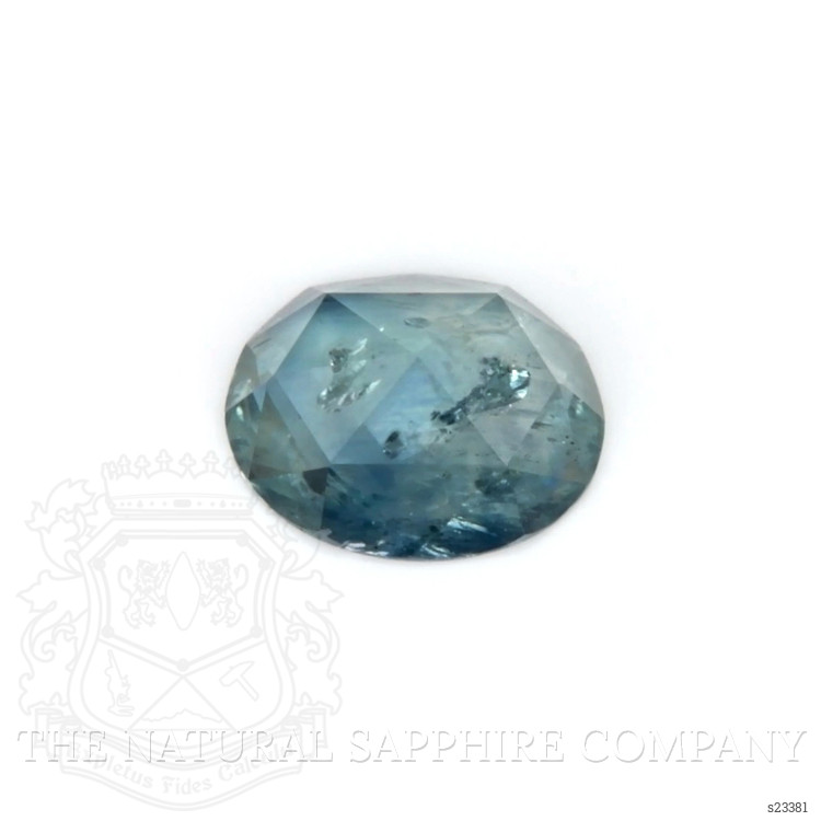 1.02 Ct. Greenish Blue Sapphire from Montana