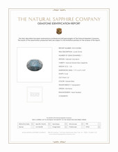 1.26 Ct. Sapphire from Montana Scan Report