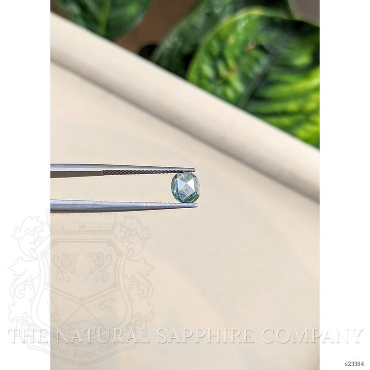 1.26 Ct. Greyish Blue Sapphire from Montana