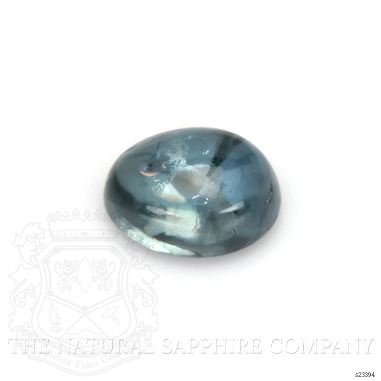 1.19 Ct. Greenish Blue Cabochon Sapphire from Montana
