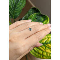 1.19 Ct. Greenish Blue Cabochon Sapphire from Montana Life Style