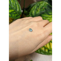 1.28 Ct. Greenish Blue Cabochon Sapphire from Montana Life Style