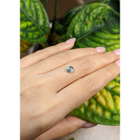 1.28 Ct. Greenish Blue Cabochon Sapphire from Montana Life Style