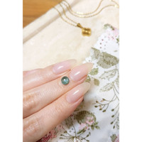 1.83 Ct. Bluish Green Cabochon Sapphire from Montana Life Style