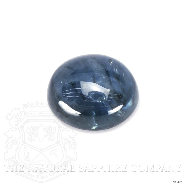 2.20 Ct. Blue Cabochon Sapphire from Montana
