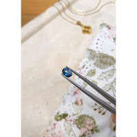 2.20 Ct. Blue Cabochon Sapphire from Montana Life Style