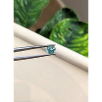 2.45 Ct. Bluish Green Cabochon Sapphire from Montana Life Style