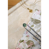 2.87 Ct. Bluish Green Cabochon Sapphire from Montana Life Style