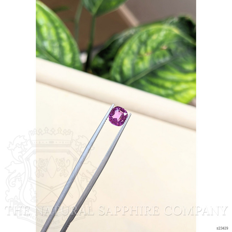 1.59 Ct. Purple Sapphire from Ceylon (Sri Lanka)