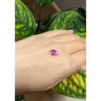 1.59 Ct. Purple Sapphire from Ceylon (Sri Lanka) Life Style