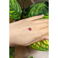 1.24 Ct. Pink Sapphire from Ceylon (Sri Lanka) Life Style