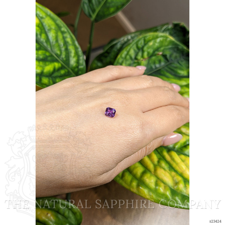 1.27 Ct. Pinkish Purple Sapphire from Madagascar