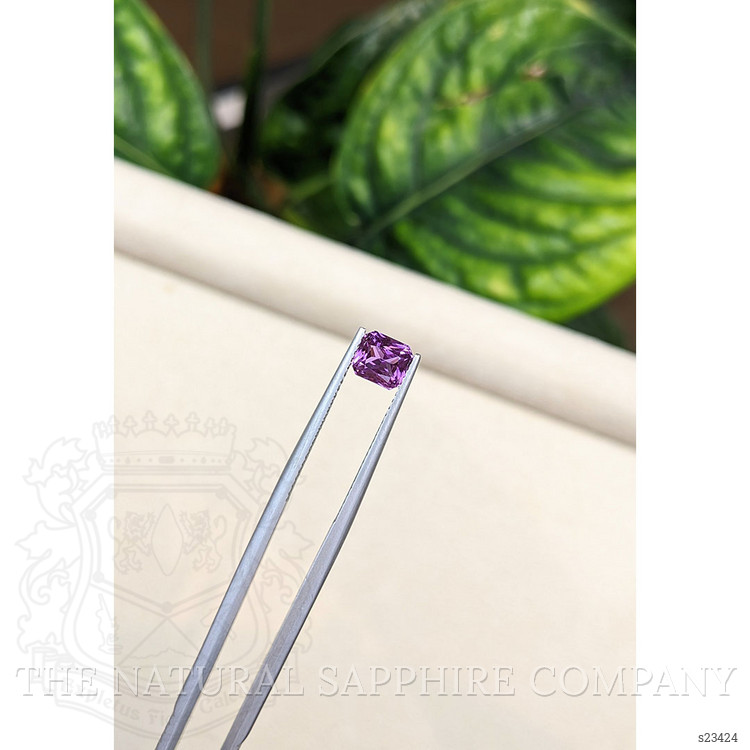 1.27 Ct. Pinkish Purple Sapphire from Madagascar