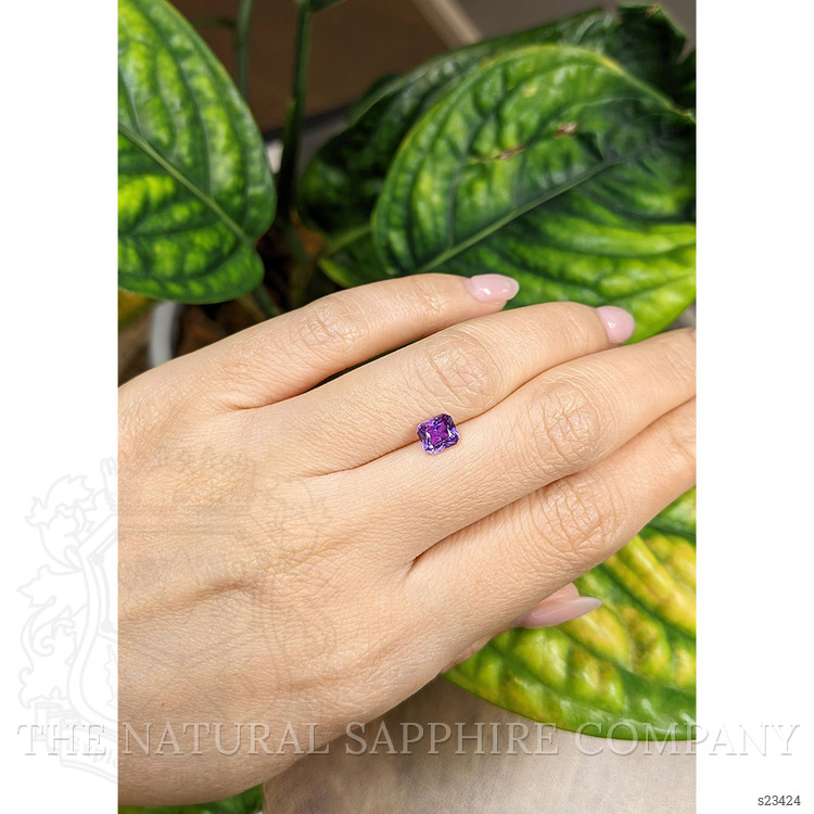 1.27 Ct. Pinkish Purple Sapphire from Madagascar