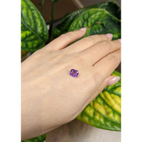 1.55 Ct. Purple Sapphire from Ceylon (Sri Lanka) Life Style