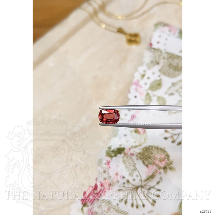 2.10 Ct. Reddish Pink Sapphire from Ceylon (Sri Lanka)