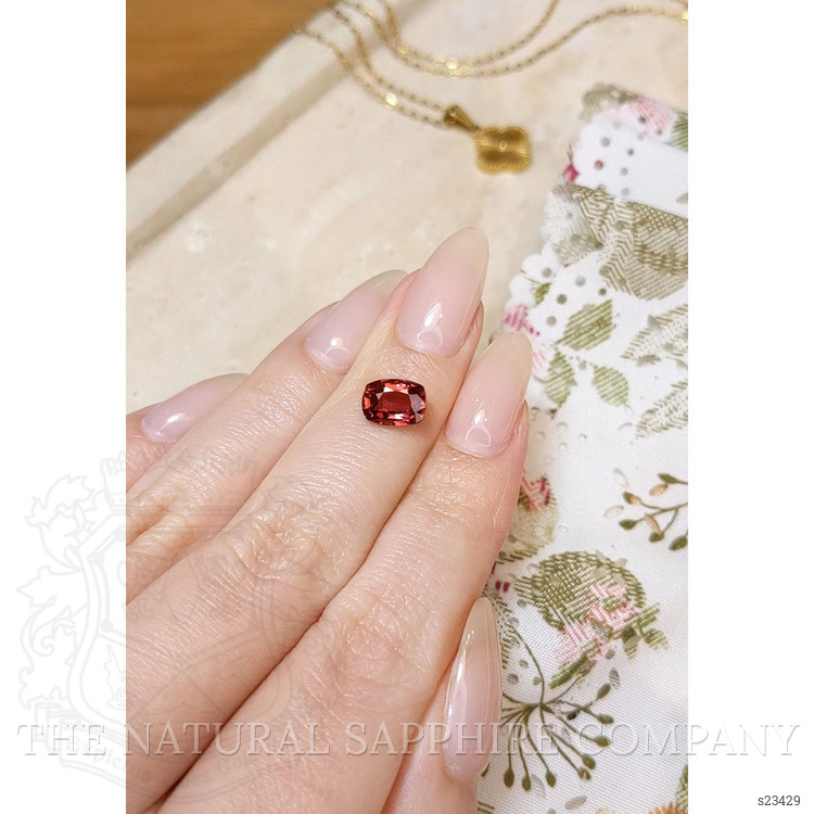 2.10 Ct. Reddish Pink Sapphire from Ceylon (Sri Lanka)
