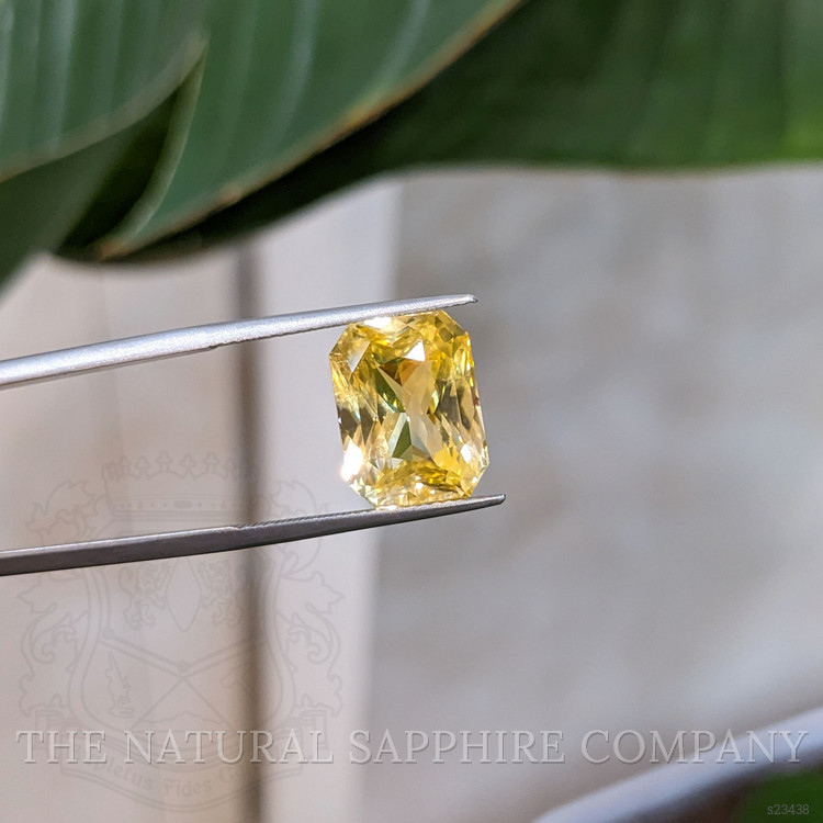 10.76 Ct. Yellow Sapphire from Ceylon (Sri Lanka)