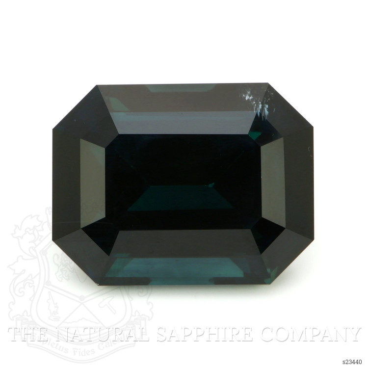 29.12 Ct. Bluish Green Sapphire from Ceylon (Sri Lanka)