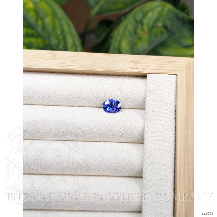 1.54 Ct. Blue Sapphire from Ceylon (Sri Lanka)