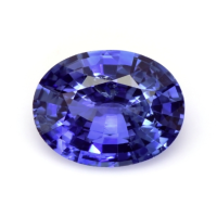 1.63 Ct. Purplish Blue Sapphire from Ceylon (Sri Lanka) Video