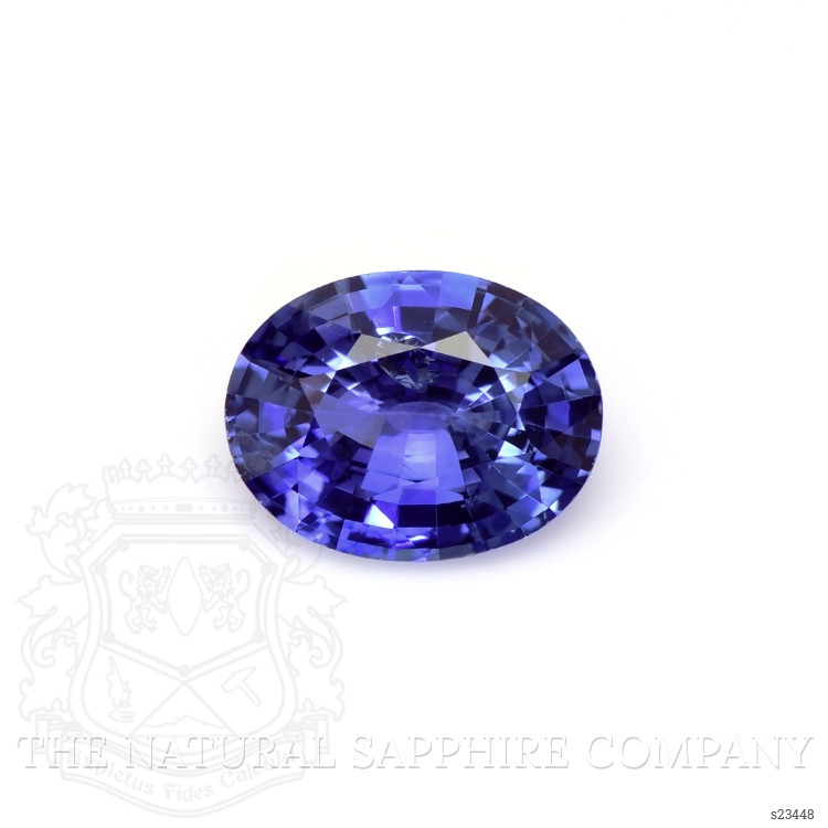 1.63 Ct. Purplish Blue Sapphire from Ceylon (Sri Lanka)