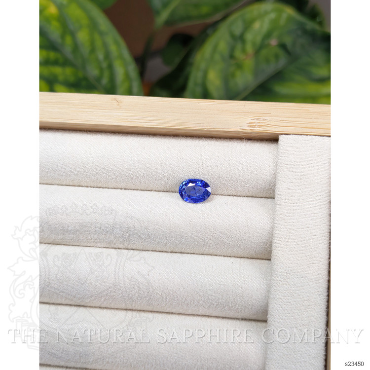 1.75 Ct. Blue Sapphire from Ceylon (Sri Lanka)