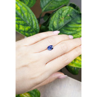 1.85 Ct. Blue Sapphire from Ceylon (Sri Lanka) Life Style