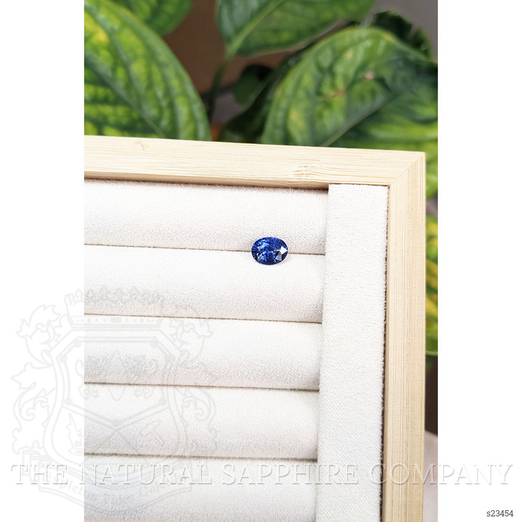 1.85 Ct. Blue Sapphire from Ceylon (Sri Lanka)