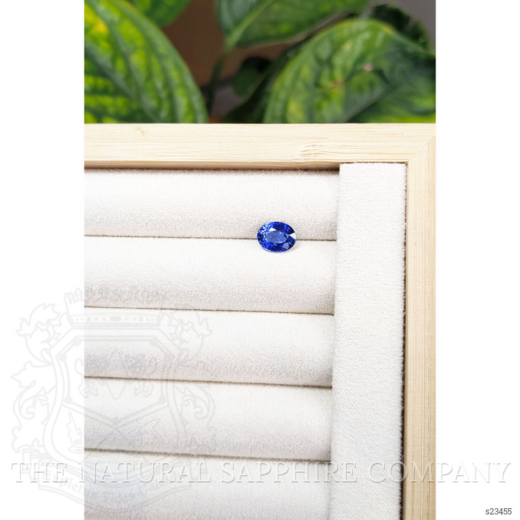 1.87 Ct. Blue Sapphire from Ceylon (Sri Lanka)