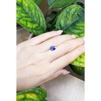 1.90 Ct. Blue Sapphire from Ceylon (Sri Lanka) Life Style