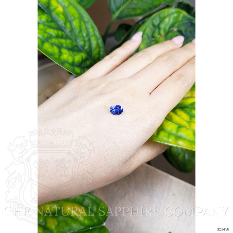 1.90 Ct. Blue Sapphire from Ceylon (Sri Lanka)