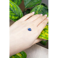 1.95 Ct. Blue Sapphire from Ceylon (Sri Lanka) Life Style