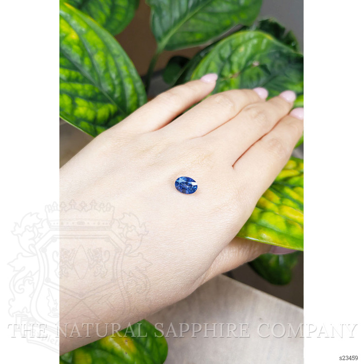 1.95 Ct. Blue Sapphire from Ceylon (Sri Lanka)