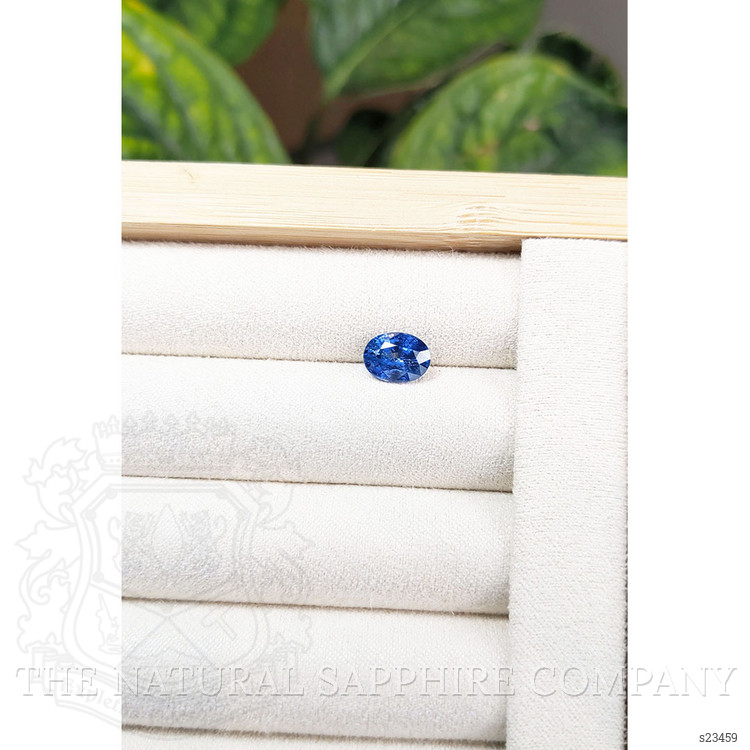 1.95 Ct. Blue Sapphire from Ceylon (Sri Lanka)