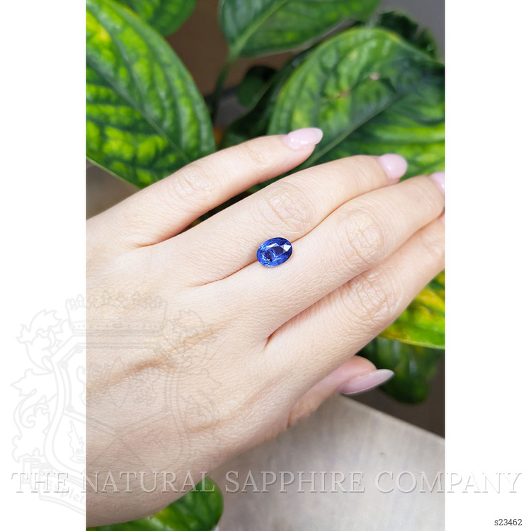 2.10 Ct. Blue Sapphire from Ceylon (Sri Lanka)